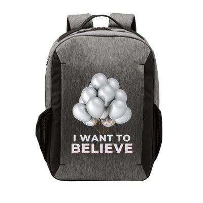 Funny Balloon UFO China Hoax Fake News Vector Backpack