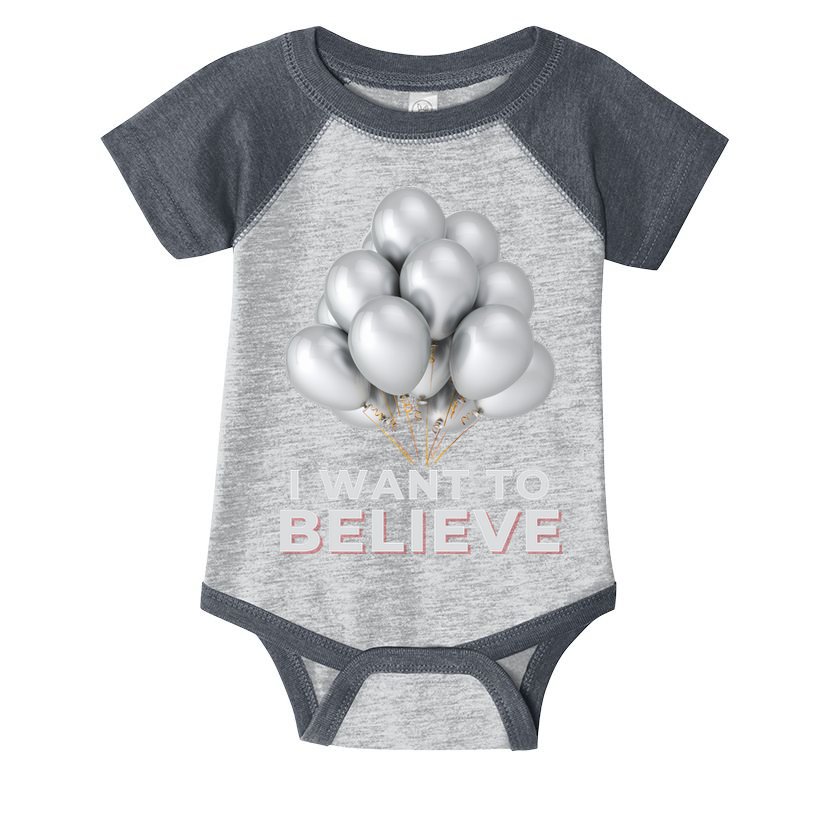 Funny Balloon UFO China Hoax Fake News Infant Baby Jersey Bodysuit
