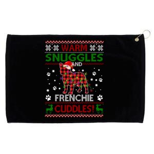 French Bulldog Ugly Christmas Sweater Xmas Pajama Dog Lover Gift Grommeted Golf Towel