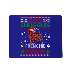 French Bulldog Ugly Christmas Sweater Xmas Pajama Dog Lover Gift Mousepad