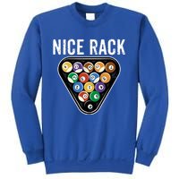 Funny Billiards Vintage 8 Ball Pool Player Nice Rack Great Gift Sweatshirt