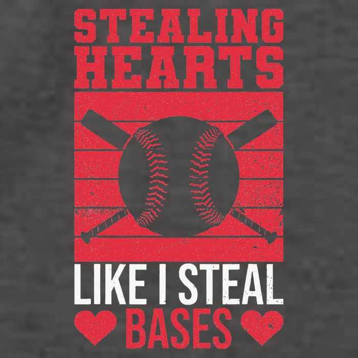Funny Baseball Valentines Stealing Hearts Like I Steal Bases Vector Backpack