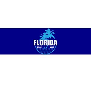 Florida Beach Vibes Usa America Gift Bumper Sticker