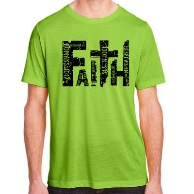 Faith Bible Verse Christian Quote Adult ChromaSoft Performance T-Shirt