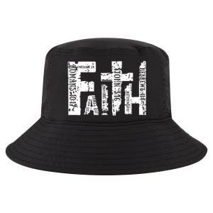 Faith Bible Verse Christian Quote Cool Comfort Performance Bucket Hat