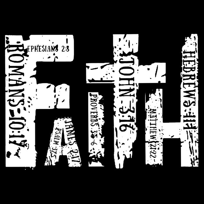 Faith Bible Verse Christian Quote Drawstring Bag