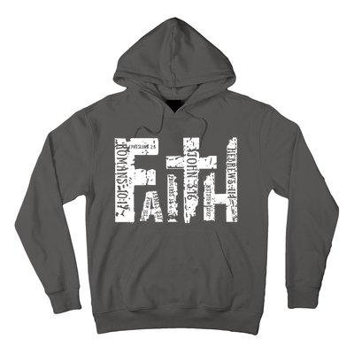 Faith Bible Verse Christian Quote Hoodie