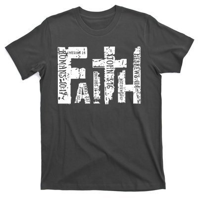 Faith Bible Verse Christian Quote T-Shirt