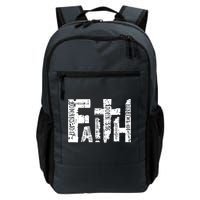 Faith Bible Verse Christian Quote Backpack