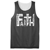 Faith Bible Verse Christian Quote Mesh Reversible Basketball Jersey Tank