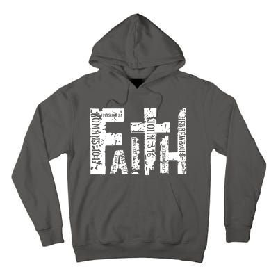 Faith Bible Verse Christian Quote Tall Hoodie