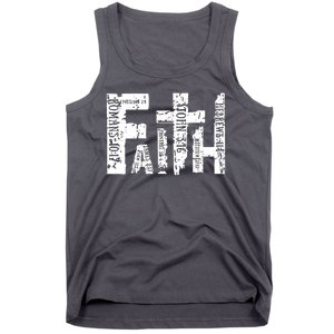 Faith Bible Verse Christian Quote Tank Top