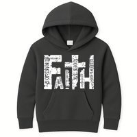 Faith Bible Verse Christian Quote Kids Hoodie