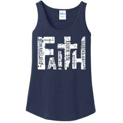 Faith Bible Verse Christian Quote Ladies Essential Tank