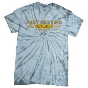 Fort Belvoir Virginia Army Base Tie-Dye T-Shirt