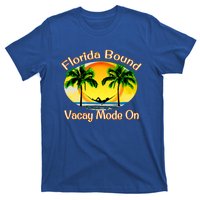 Florida Bound Vacay Mode On Funny Beach Summer Gift T-Shirt