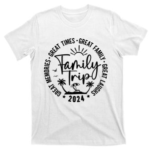 Family Beach Vacation 2024 Matching T-Shirt