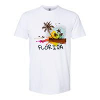 Florida Beach Vacation Ar For Ocean Lovers Softstyle CVC T-Shirt