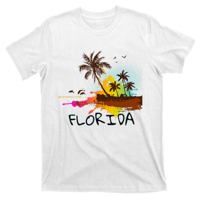 Florida Beach Vacation Ar For Ocean Lovers T-Shirt