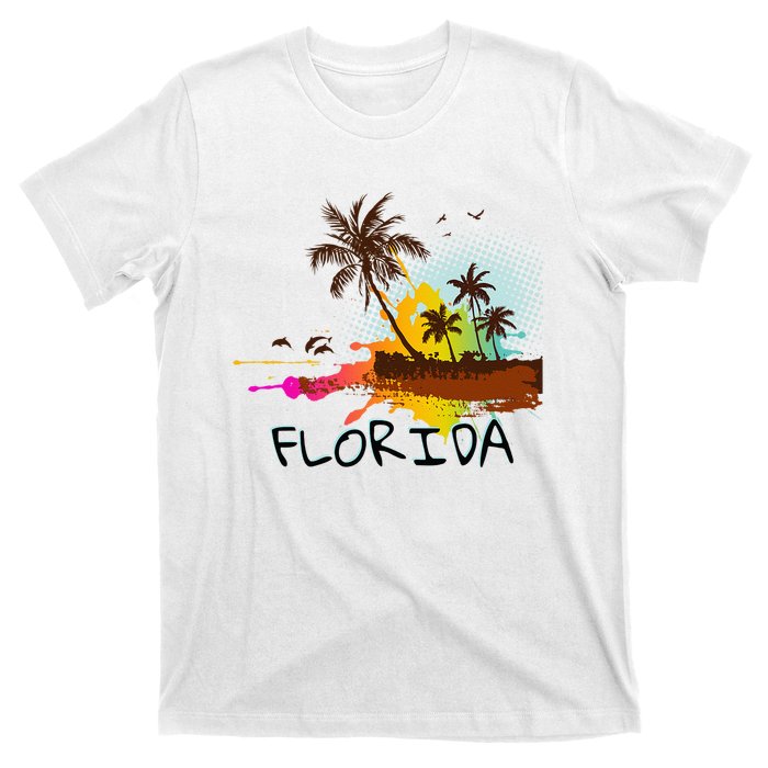 Florida Beach Vacation Ar For Ocean Lovers T-Shirt