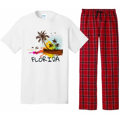 Florida Beach Vacation Ar For Ocean Lovers Pajama Set