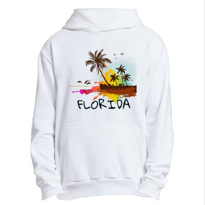 Florida Beach Vacation Ar For Ocean Lovers Urban Pullover Hoodie