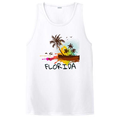 Florida Beach Vacation Ar For Ocean Lovers PosiCharge Competitor Tank