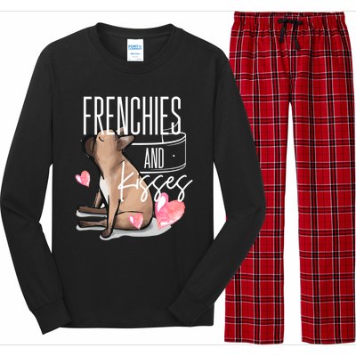 French Bulldog Valentines Day Frenchie Gift Idea Gift Long Sleeve Pajama Set