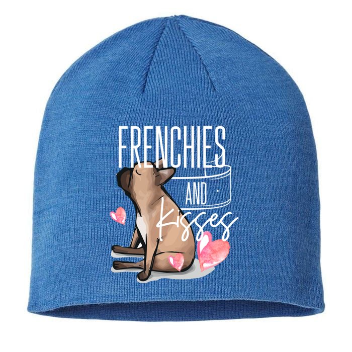 French Bulldog Valentines Day Frenchie Gift Idea Gift Sustainable Beanie