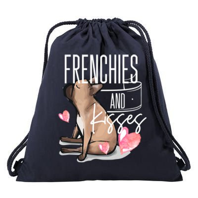 French Bulldog Valentines Day Frenchie Gift Idea Gift Drawstring Bag