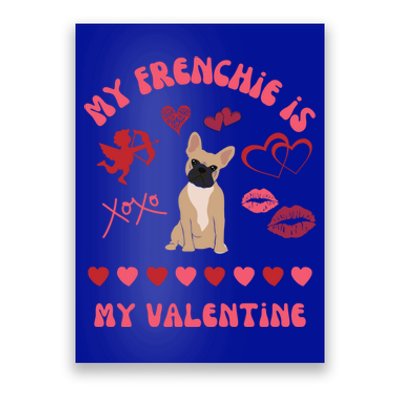 French Bulldog Valentine's Day Dog Fur Mama 'S 'S Gift Poster