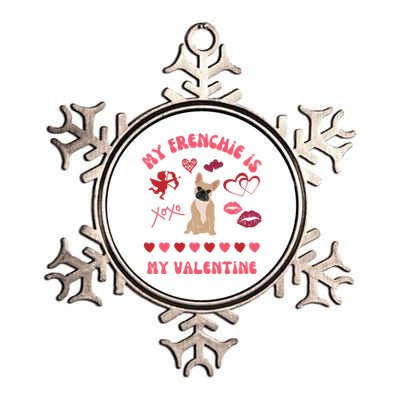 French Bulldog Valentine's Day Dog Fur Mama 'S 'S Gift Metallic Star Ornament