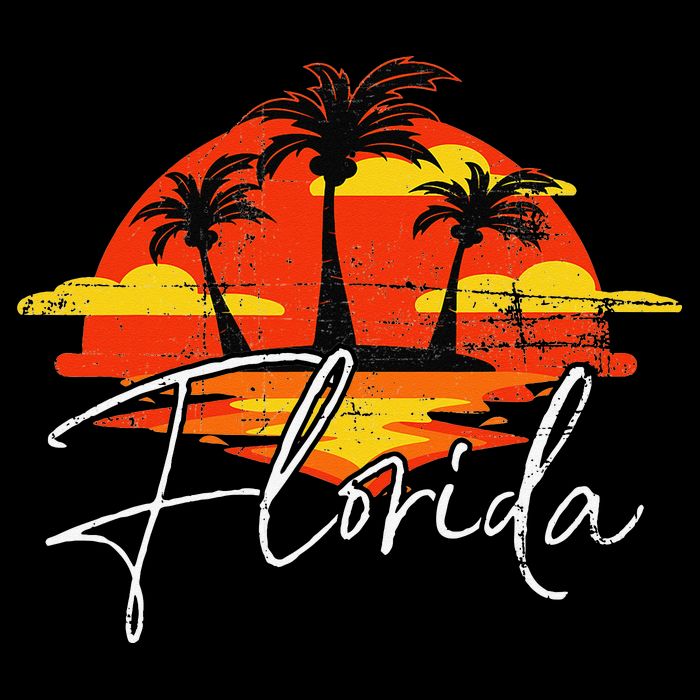 Florida Beach Vacation Art for ocean lovers 16 in Basic Backpack