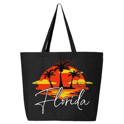 Florida Beach Vacation Art for ocean lovers 25L Jumbo Tote