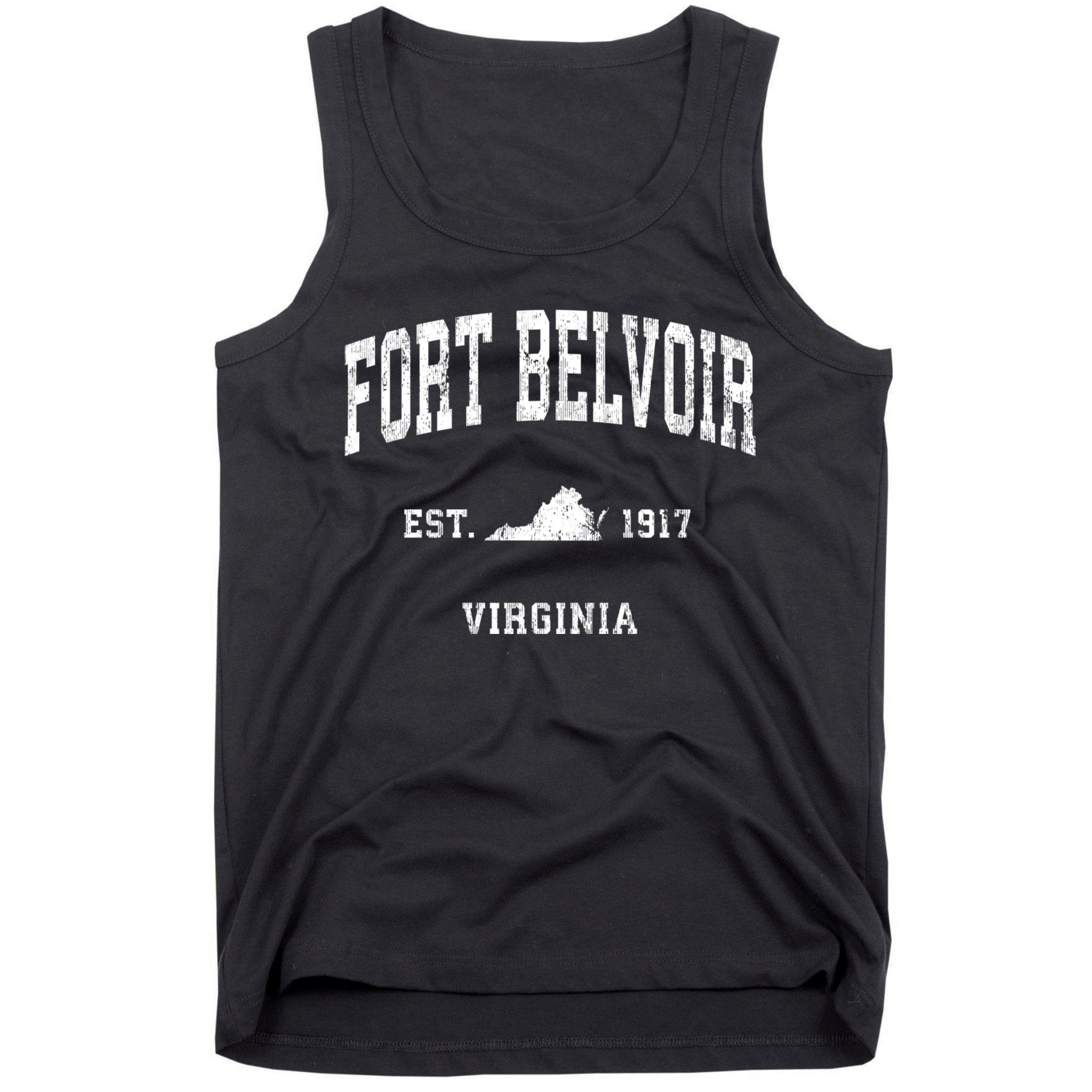 Fort Belvoir Virginia Va Vintage Athletic Sports Tank Top
