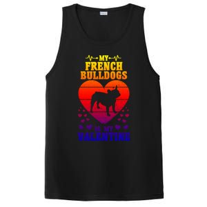 French Bulldog Valentines Day Dog Lover And Meaningful Gift PosiCharge Competitor Tank