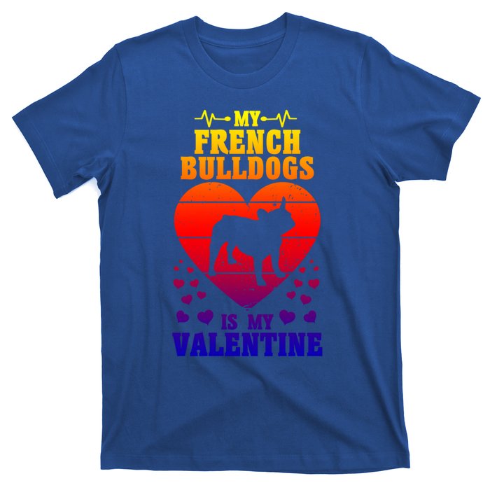 French Bulldog Valentines Day Dog Lover And Meaningful Gift T-Shirt