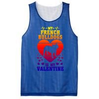 French Bulldog Valentines Day Dog Lover And Meaningful Gift Mesh Reversible Basketball Jersey Tank