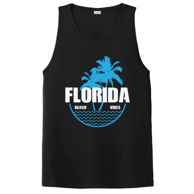 Florida Beach Vibes Usa America Gift PosiCharge Competitor Tank