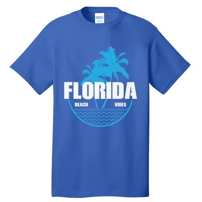 Florida Beach Vibes Usa America Gift Tall T-Shirt