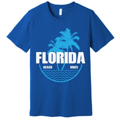 Florida Beach Vibes Usa America Gift Premium T-Shirt