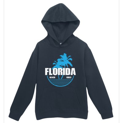 Florida Beach Vibes Usa America Gift Urban Pullover Hoodie