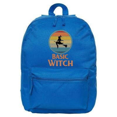 Funny Basic Witch Halloween Halloween Costume Gift Funny Gift 16 in Basic Backpack