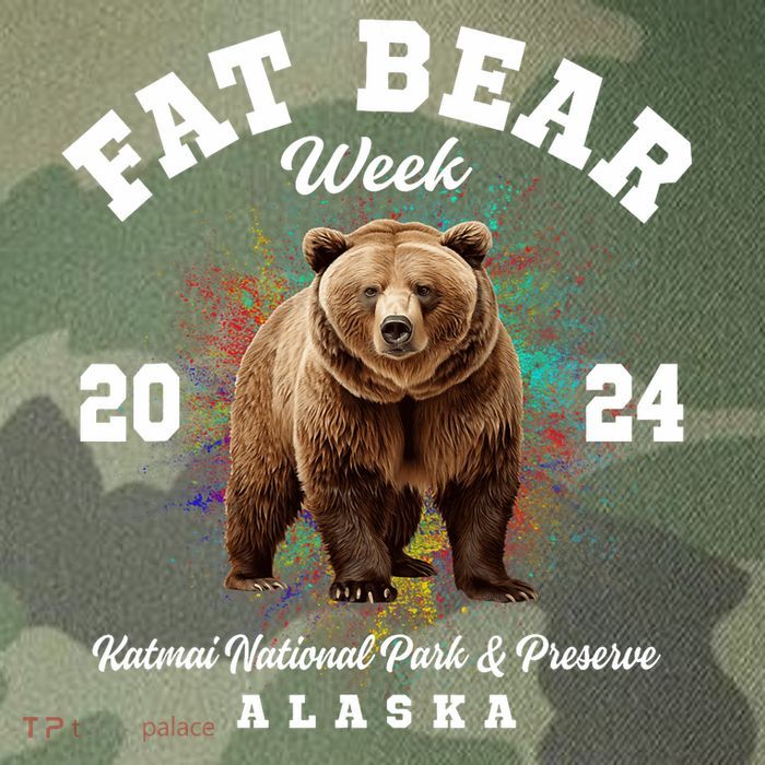 Fat Bear Week 2024 Katmai National Park And Preserve Alaska Legacy Tie Dye Trucker Hat