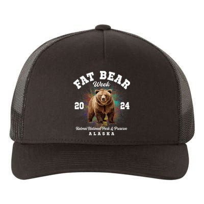 Fat Bear Week 2024 Katmai National Park And Preserve Alaska Yupoong Adult 5-Panel Trucker Hat