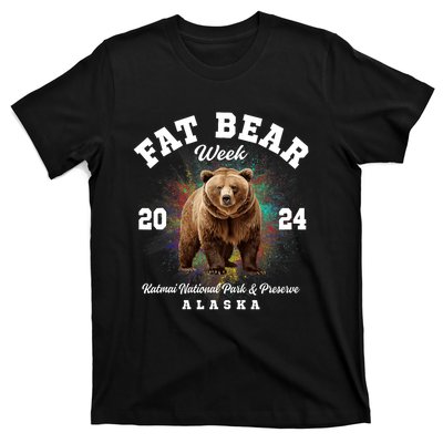 Fat Bear Week 2024 Katmai National Park And Preserve Alaska T-Shirt