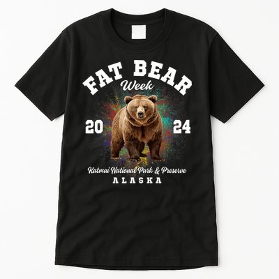 Fat Bear Week 2024 Katmai National Park And Preserve Alaska Tall T-Shirt