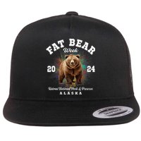 Fat Bear Week 2024 Katmai National Park And Preserve Alaska Flat Bill Trucker Hat