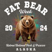 Fat Bear Week 2024 Katmai National Park And Preserve Alaska Cotton Canvas Backpack
