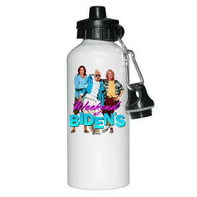 Funny Biden Weekend At Bidens Funny Aluminum Water Bottle 